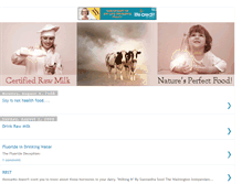 Tablet Screenshot of certifiedrawmilk.blogspot.com