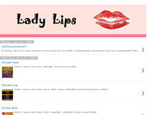 Tablet Screenshot of ladylips.blogspot.com