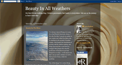 Desktop Screenshot of beautyinallweathers.blogspot.com