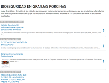 Tablet Screenshot of bioseguridadporcina.blogspot.com