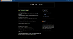 Desktop Screenshot of don-deleon.blogspot.com