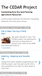 Mobile Screenshot of cedar-project.blogspot.com