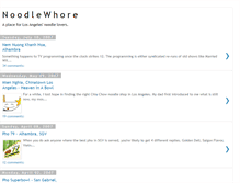 Tablet Screenshot of noodlewhore.blogspot.com