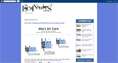 Desktop Screenshot of mylocalnumbers.blogspot.com