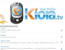 Tablet Screenshot of kioramobile.blogspot.com