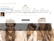 Tablet Screenshot of jonasbrothersitalia.blogspot.com