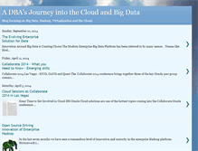 Tablet Screenshot of cloud-dba-journey.blogspot.com