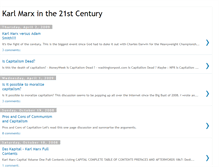 Tablet Screenshot of karlmarxinthe21stcentury.blogspot.com