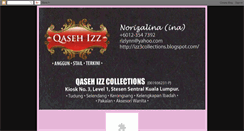 Desktop Screenshot of izz3collections.blogspot.com