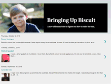 Tablet Screenshot of bringingupbiscuit.blogspot.com