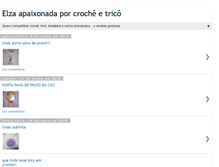 Tablet Screenshot of elzaapaixonadaporcrocheetrico.blogspot.com