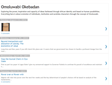 Tablet Screenshot of okebadan.blogspot.com