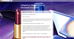 Desktop Screenshot of kleinstadtprinzessin.blogspot.com
