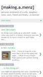Mobile Screenshot of makingamenz.blogspot.com