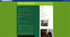 Desktop Screenshot of giovannigraziadio.blogspot.com