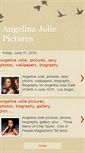 Mobile Screenshot of angelina-jolie-gnepal.blogspot.com