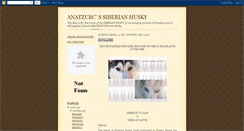 Desktop Screenshot of anatzurcsiberianhusky.blogspot.com