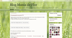 Desktop Screenshot of blogmaniadeflor.blogspot.com