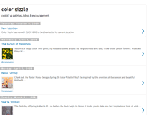 Tablet Screenshot of colorsizzle.blogspot.com