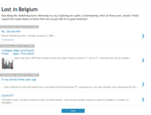 Tablet Screenshot of lostinbe.blogspot.com