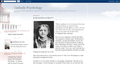 Desktop Screenshot of catholicpsychology.blogspot.com