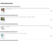Tablet Screenshot of ideiasdananda.blogspot.com