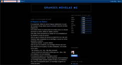 Desktop Screenshot of grandesnovelasmc.blogspot.com