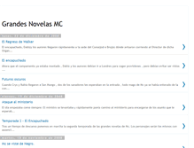 Tablet Screenshot of grandesnovelasmc.blogspot.com