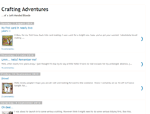 Tablet Screenshot of lefthandedblonde.blogspot.com