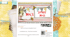 Desktop Screenshot of mels-scrappy-mess.blogspot.com