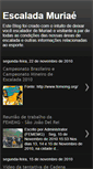 Mobile Screenshot of escaladamuriae.blogspot.com