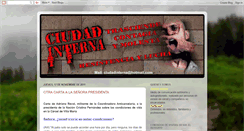 Desktop Screenshot of ciudadinterna.blogspot.com