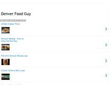 Tablet Screenshot of denverfoodguy.blogspot.com