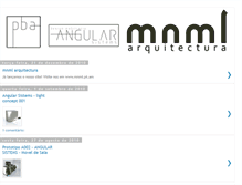 Tablet Screenshot of mnml-arquitectura.blogspot.com