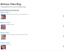 Tablet Screenshot of bellezzavideo.blogspot.com