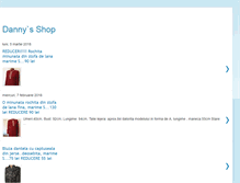 Tablet Screenshot of dannysshop.blogspot.com