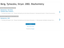 Tablet Screenshot of 2002biochemistry.blogspot.com