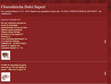 Tablet Screenshot of cioccolatodolcisapori.blogspot.com