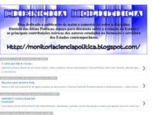 Tablet Screenshot of monitoriacienciapolitica.blogspot.com