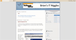 Desktop Screenshot of itniggles.blogspot.com