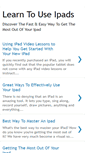 Mobile Screenshot of learntouseipads.blogspot.com