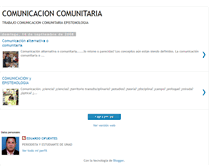 Tablet Screenshot of comunitariaunad.blogspot.com