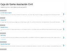 Tablet Screenshot of cajadegoma.blogspot.com