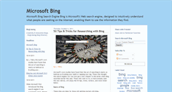 Desktop Screenshot of microsoftbingsearch.blogspot.com