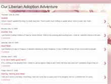 Tablet Screenshot of ourliberianadoptionadventure.blogspot.com