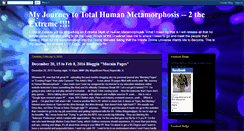 Desktop Screenshot of journey2humanmetamorphosis.blogspot.com