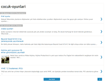 Tablet Screenshot of oyun-cocuk-oyunlari.blogspot.com
