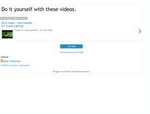 Tablet Screenshot of diyvideos.blogspot.com