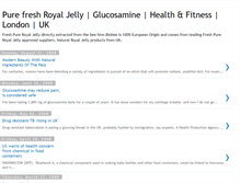 Tablet Screenshot of biobee-fresh-royal-jelly.blogspot.com