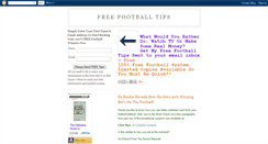 Desktop Screenshot of football-expert-tips.blogspot.com